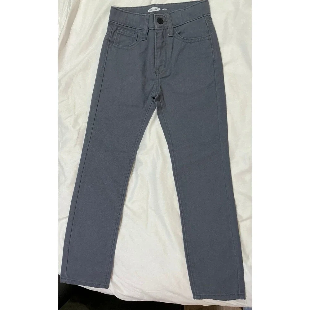 Old Navy Unisex Size 6 Slim (Skinny Jeans) – Gray Wash – New Without Tags